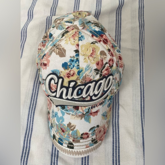 Robin‎ Ruth Chicago Baseball Cap-OS-Floral - Picture 9 of 9